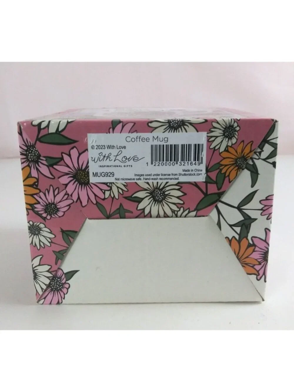 Friendship Is Good For The Soul Floral Butterfly Design Coffee Cup With Box